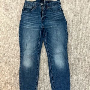 Lucky Brand Bridgette High Rise Ankle Sk - New Women | Color: Blue | Size: 8/29R